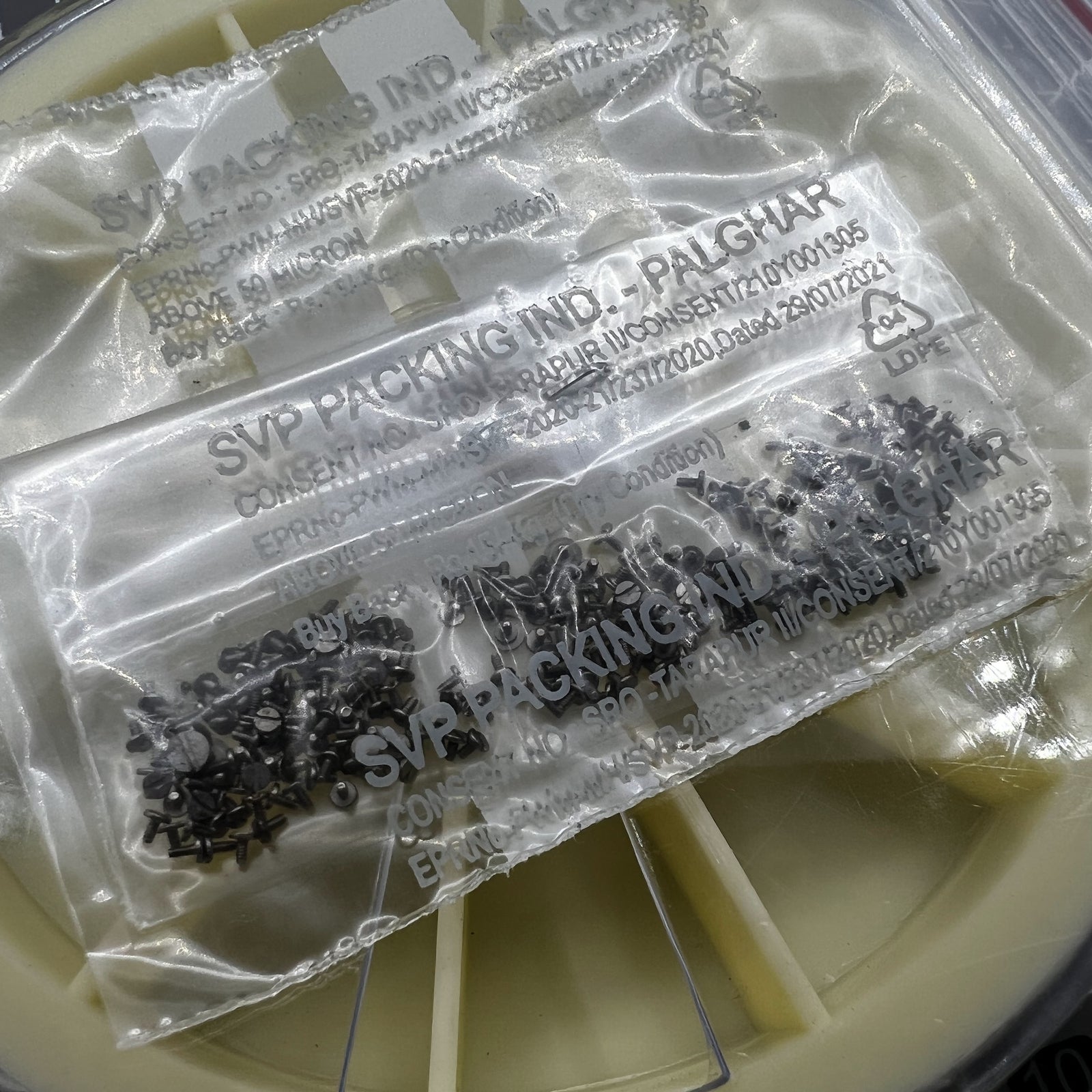 Assorted stainless steel mini watch screws for repair and maintenance ? 250pcs by.