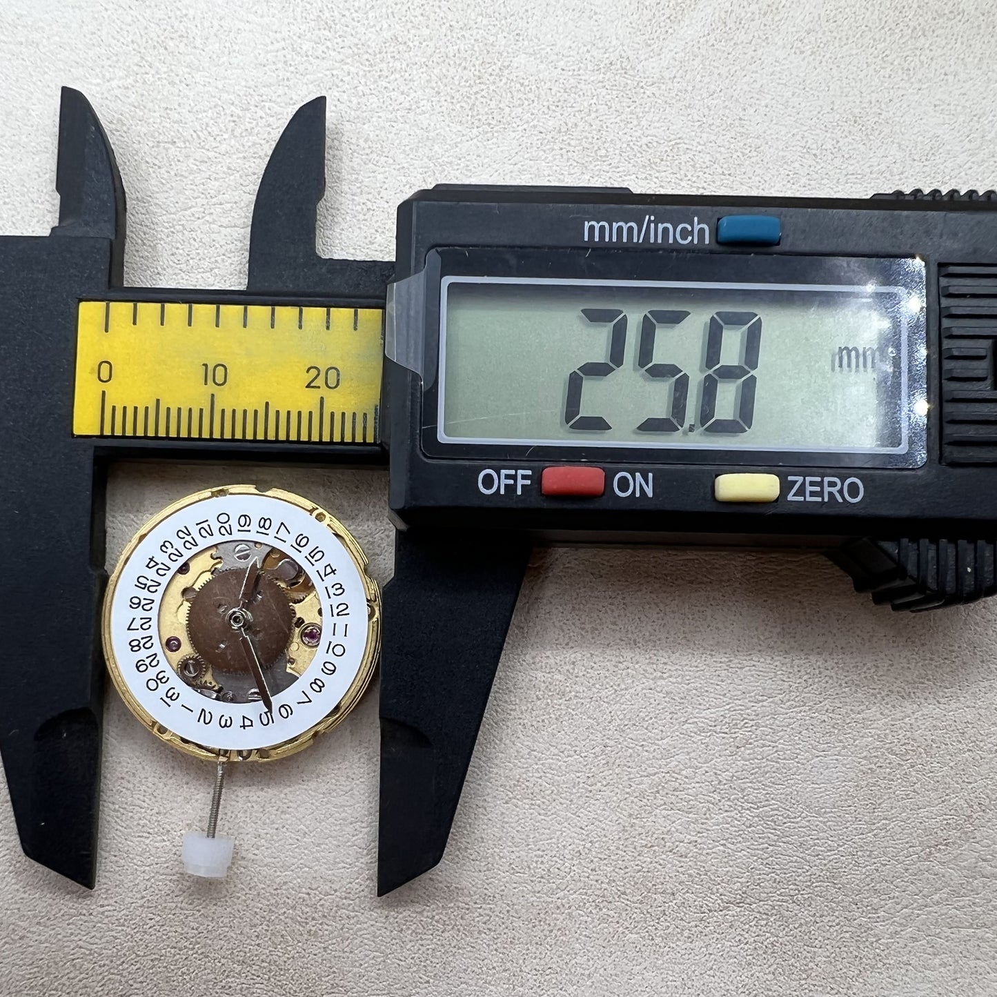 Hangzhou HZ6460 Mechanical Movement Date@3 Replacement of Movement ETA2836