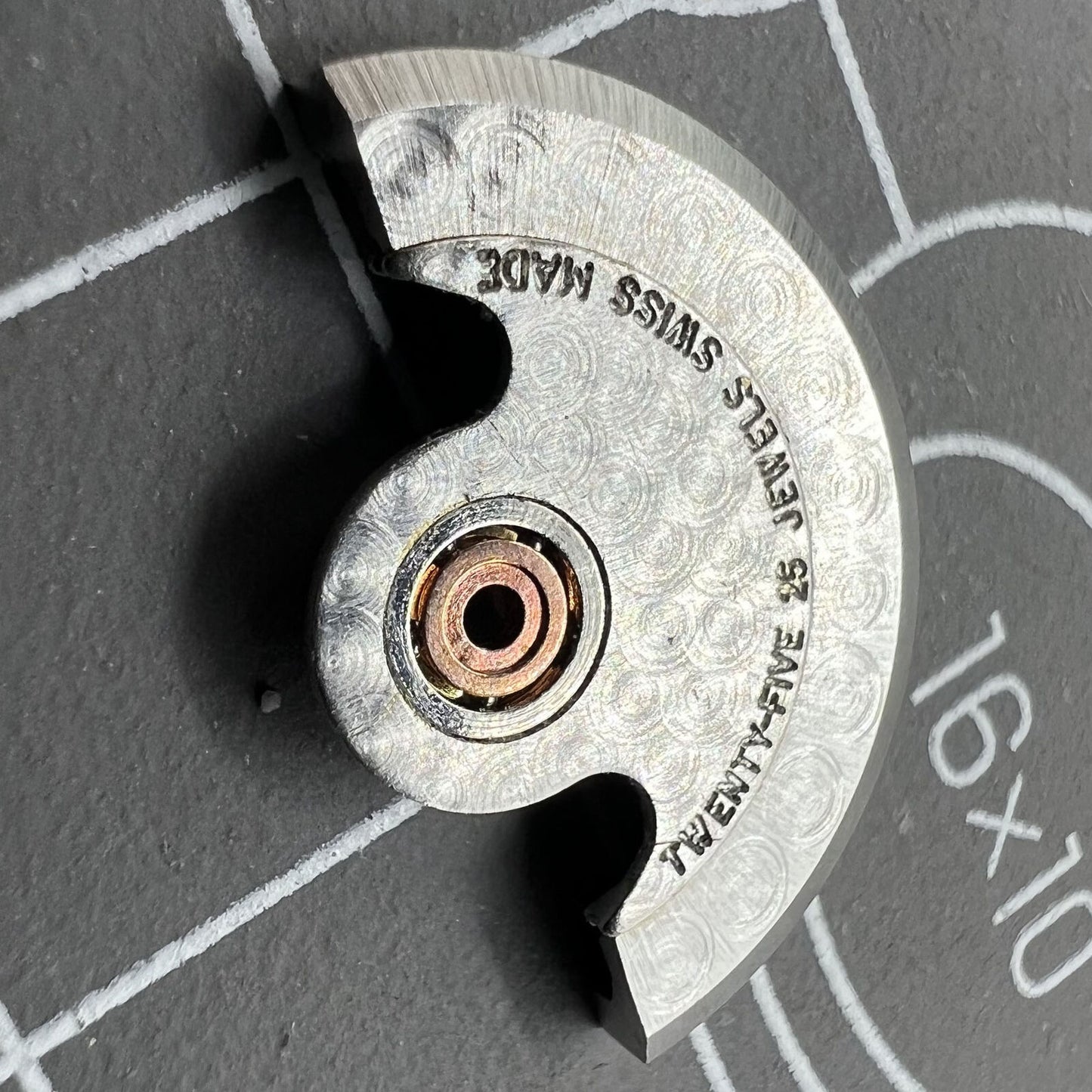 Masse oscillante de rotor générique pour mouvement ETA2671, pièce de rechange pour montre