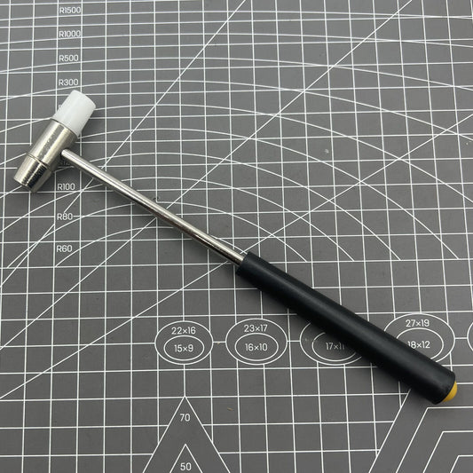 Steel Hammer with Plastic Handle for Watch Band Link Removal, Durable Tool