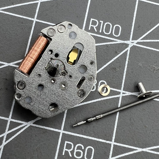 Miyota 2026 quartz movement showing precision craftsmanship from Japan for reliable watch performance