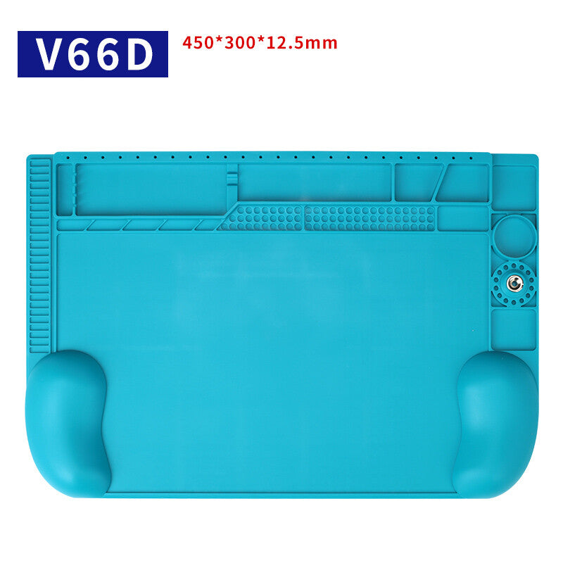 Heat-Resistant Soldering Station Silicon Soldering Watch Repair Mat Work Pad