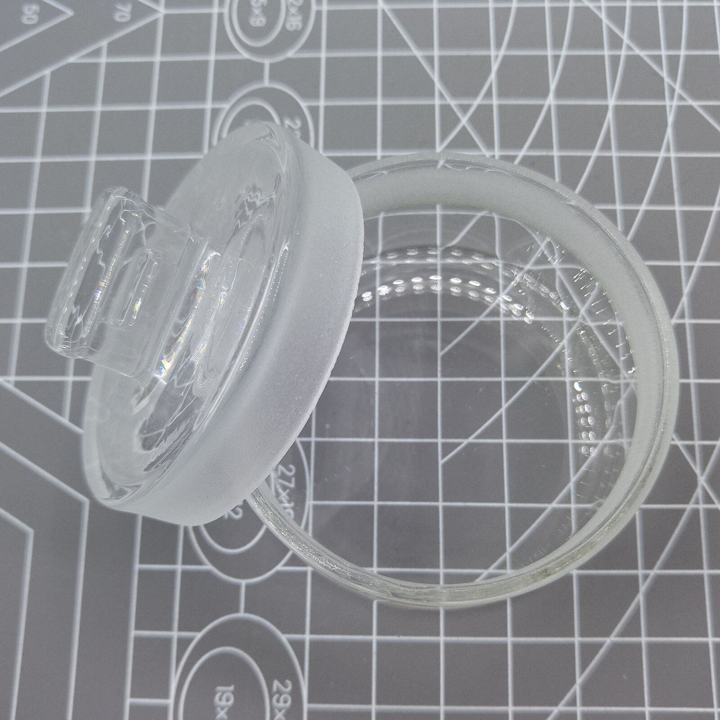 60x30 Benzine Oil Cup Staubfrei für Glaszylinder Petrischale Waschen