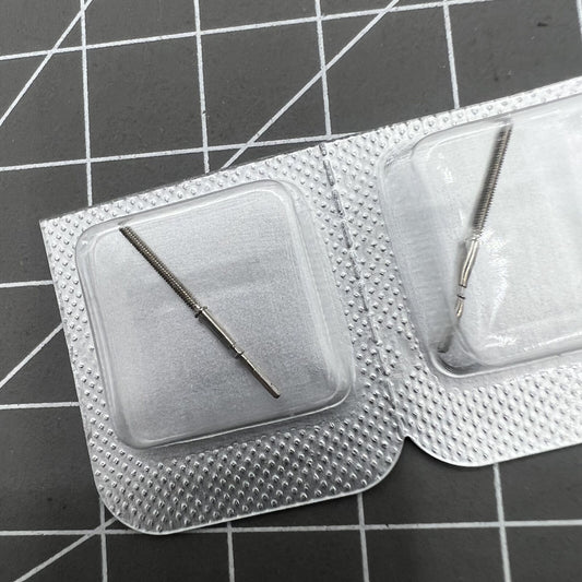 Swiss-made watch winding stem for ETA G15.211 movement by Made, precise timing accessory.