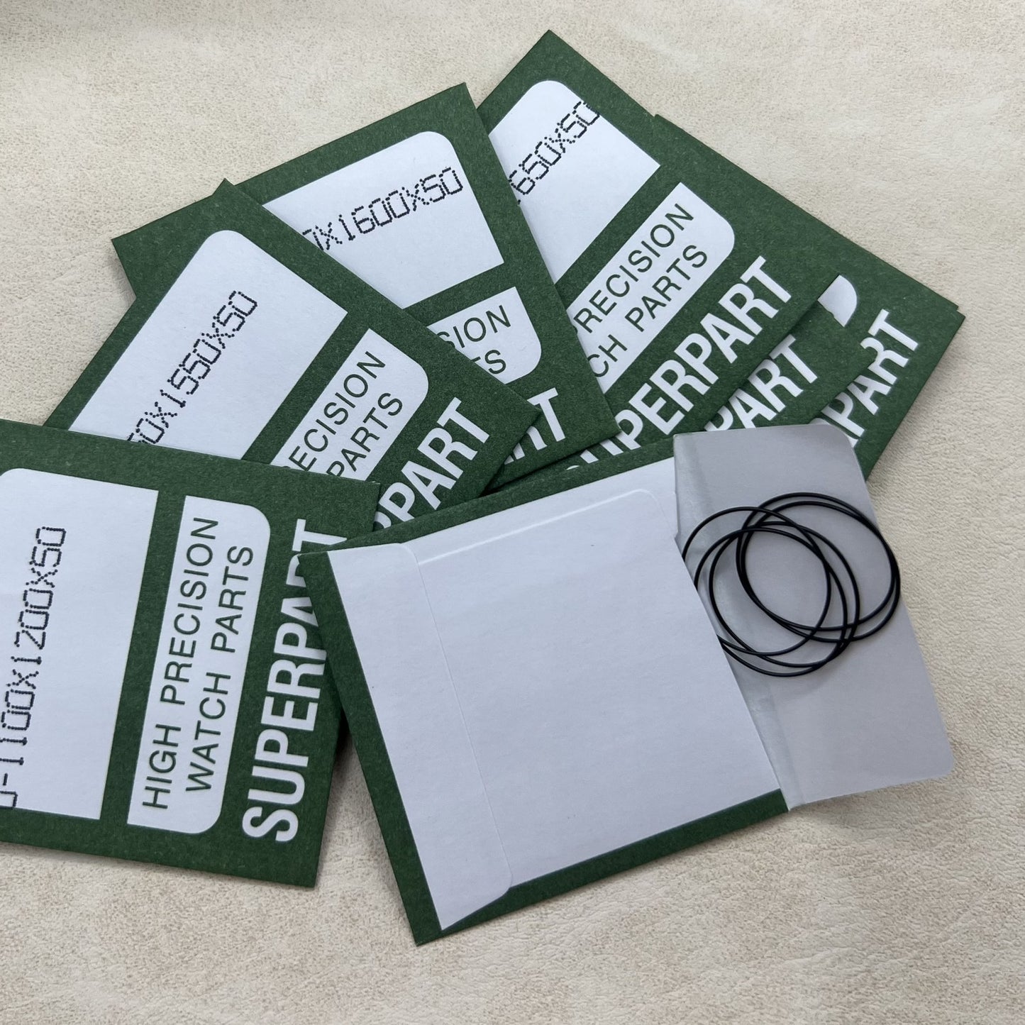 200 Sizes 1000pcs Waterproof O-Type F-Type Ring Kit Watch Back Gasket Washers