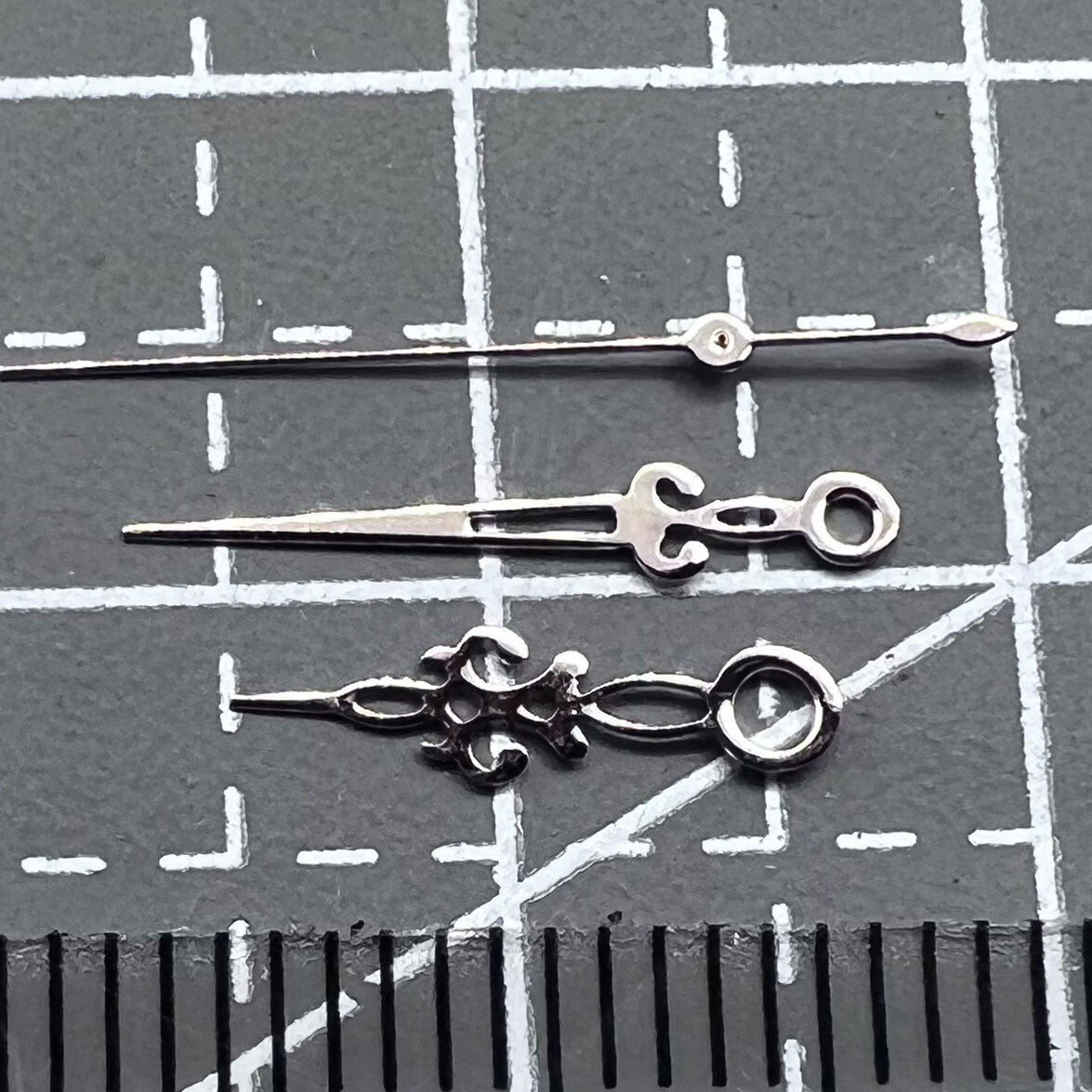 2 Sets/Pack Rose Gold Hollow Snowflake Shape No Lume Hands for NH35/36 NH38 NH72