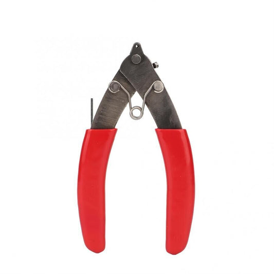 Eye glasses screw cutter and screwdriver pliers for precise repair and cutting of glasses screws.