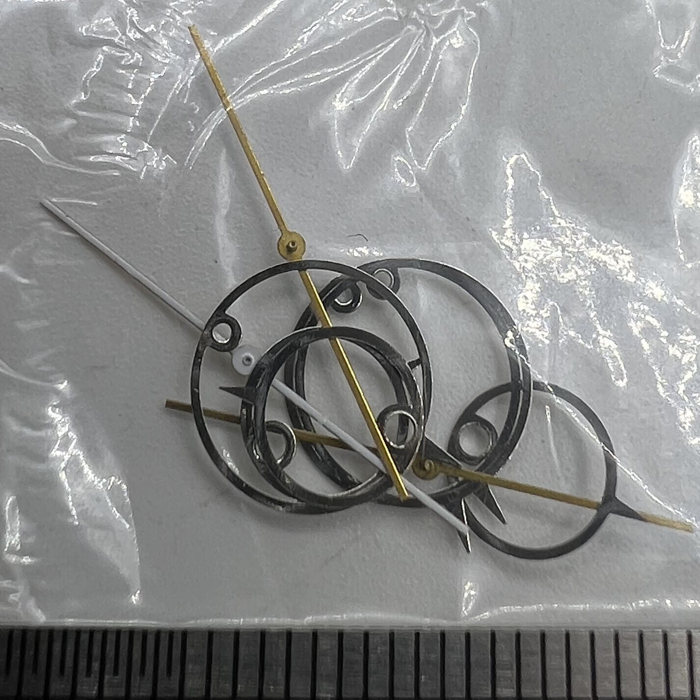 Uhrzeiger, 11 mm, rund, spitz, unregelmäßig, modisch, für Miyota 2035 Quarzwerk