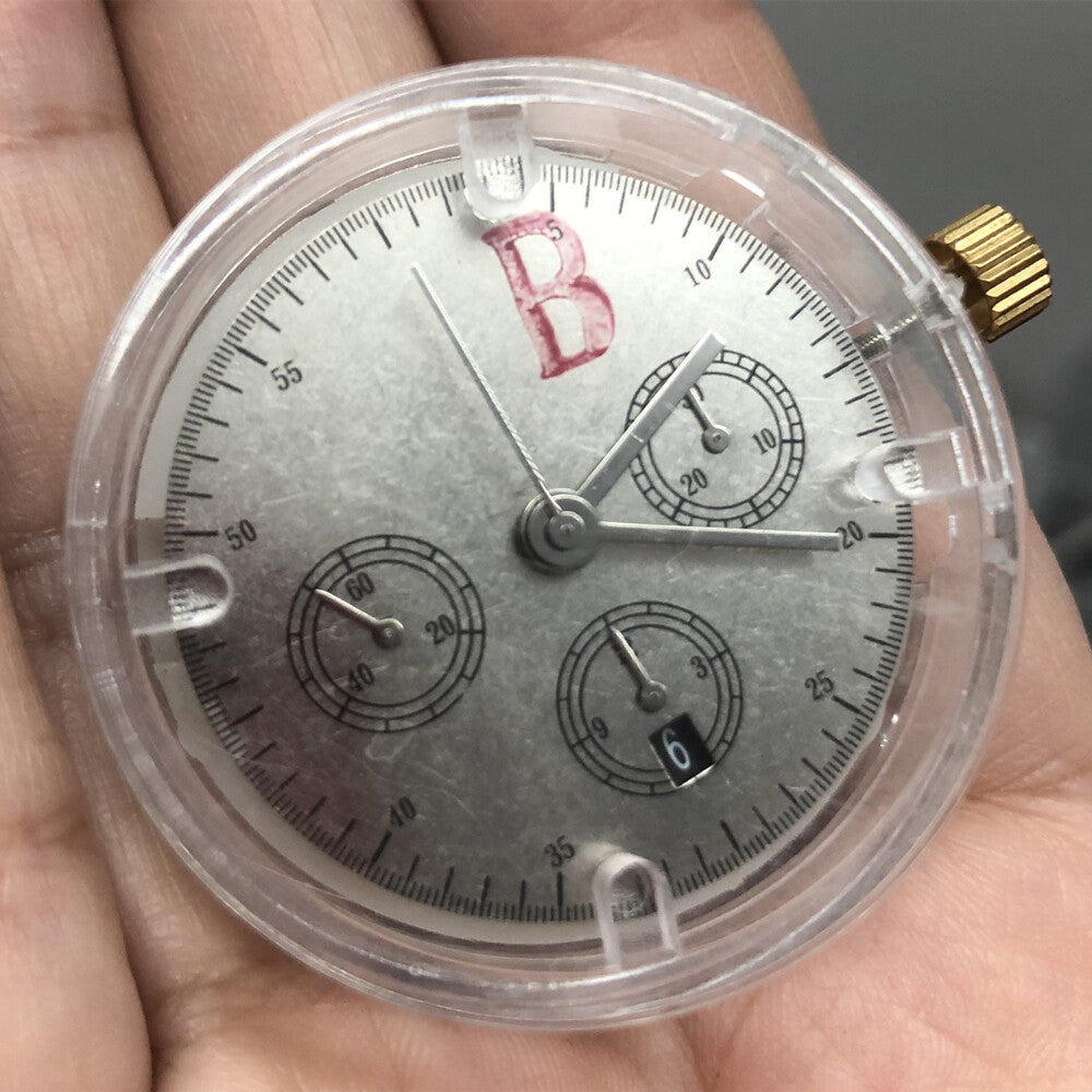 In China hergestelltes automatisches Chronographenwerk 7750 mit 6 Kalendersekunden und 9 ETA