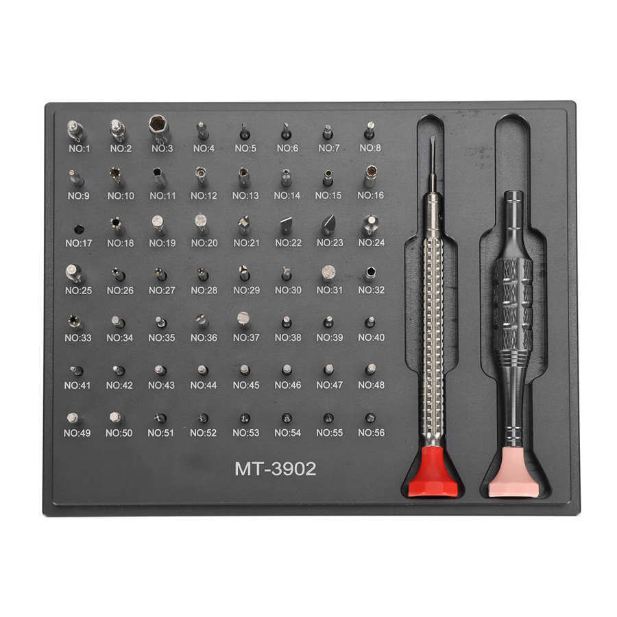 MT‑3902 Watch Screwdriver Set Screwdriver Bit Professional Watch Repair Tool Kit