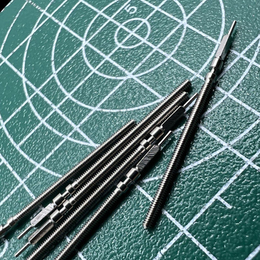 Wholesale winding stems for ETA 6497/6498, Seagull ST3600/ST3620 watch movement parts.