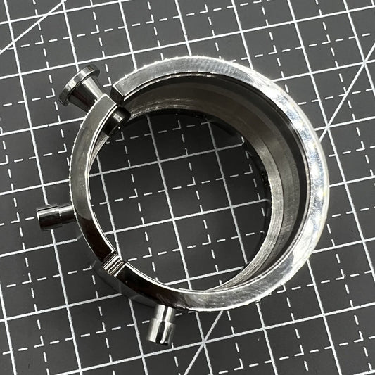 Chromium-plated ETA 7750 movement holder by Generic, secure watch repair accessory