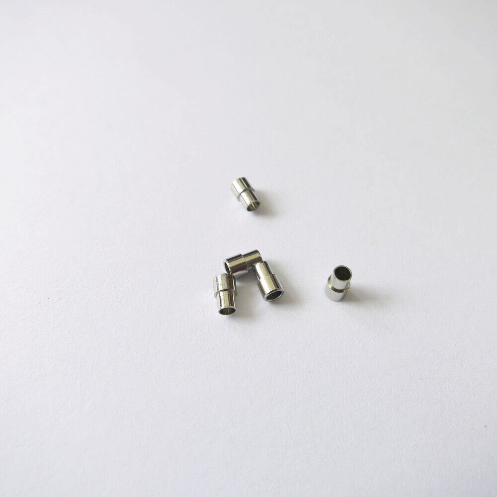 90er Set Uhrenkrone Rohr Messing 18 Größen Formen 1 oder 2 Stufen 628BCT