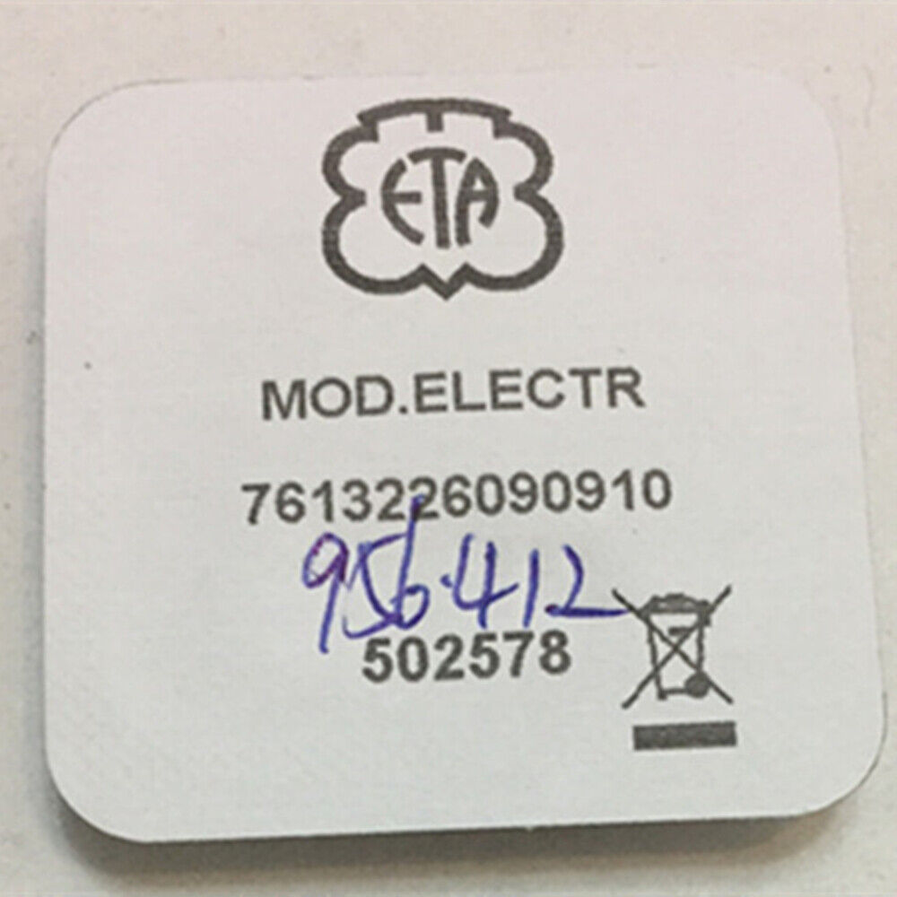 Circuit imprimé de pièces de réparation de mouvement pour <tc>ETA</tc> 956.412 d'origine suisse