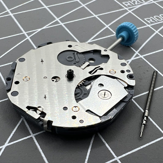 Japan Made Miyota 6P27 quartz watch movement, precise and reliable for quality timepieces.