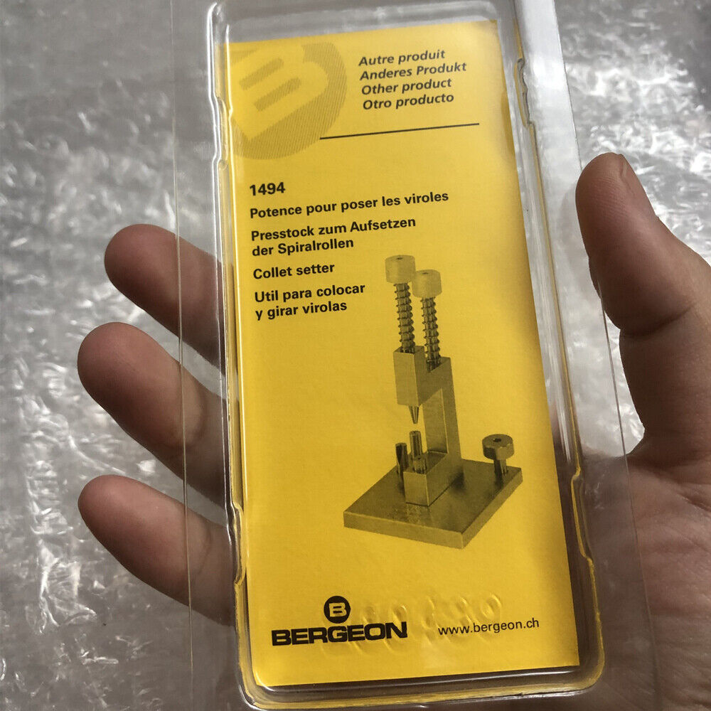 Bergeon 3007 Spannzangen-Anzieh- und Reibwerkzeug