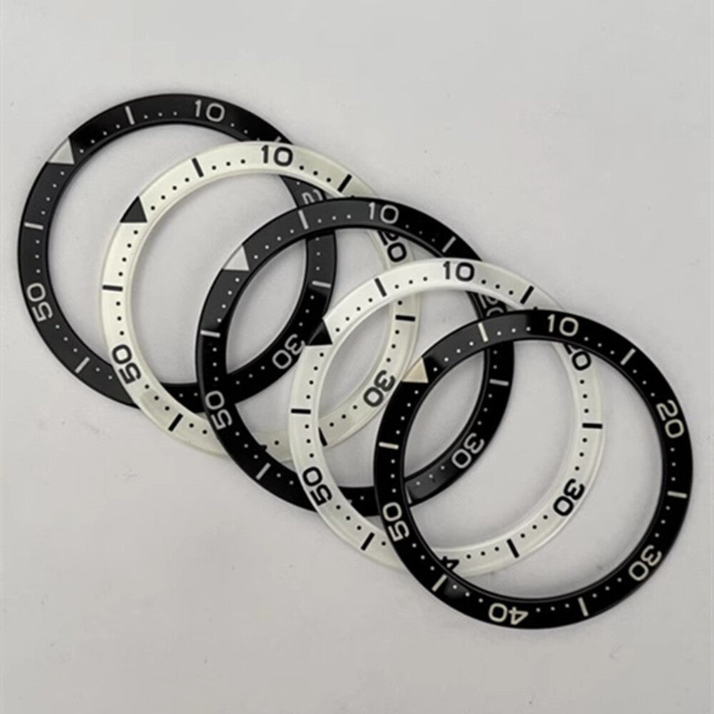 40,3/32,8 mm C3/BGW9 Grün/Blau Lume Tauchen Flache Uhr Lünette Einsatz Uhr Teil