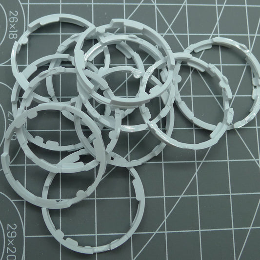 1. Plastic watch case cushion ring for Miyota 8200 series movement, durable and lightweight.