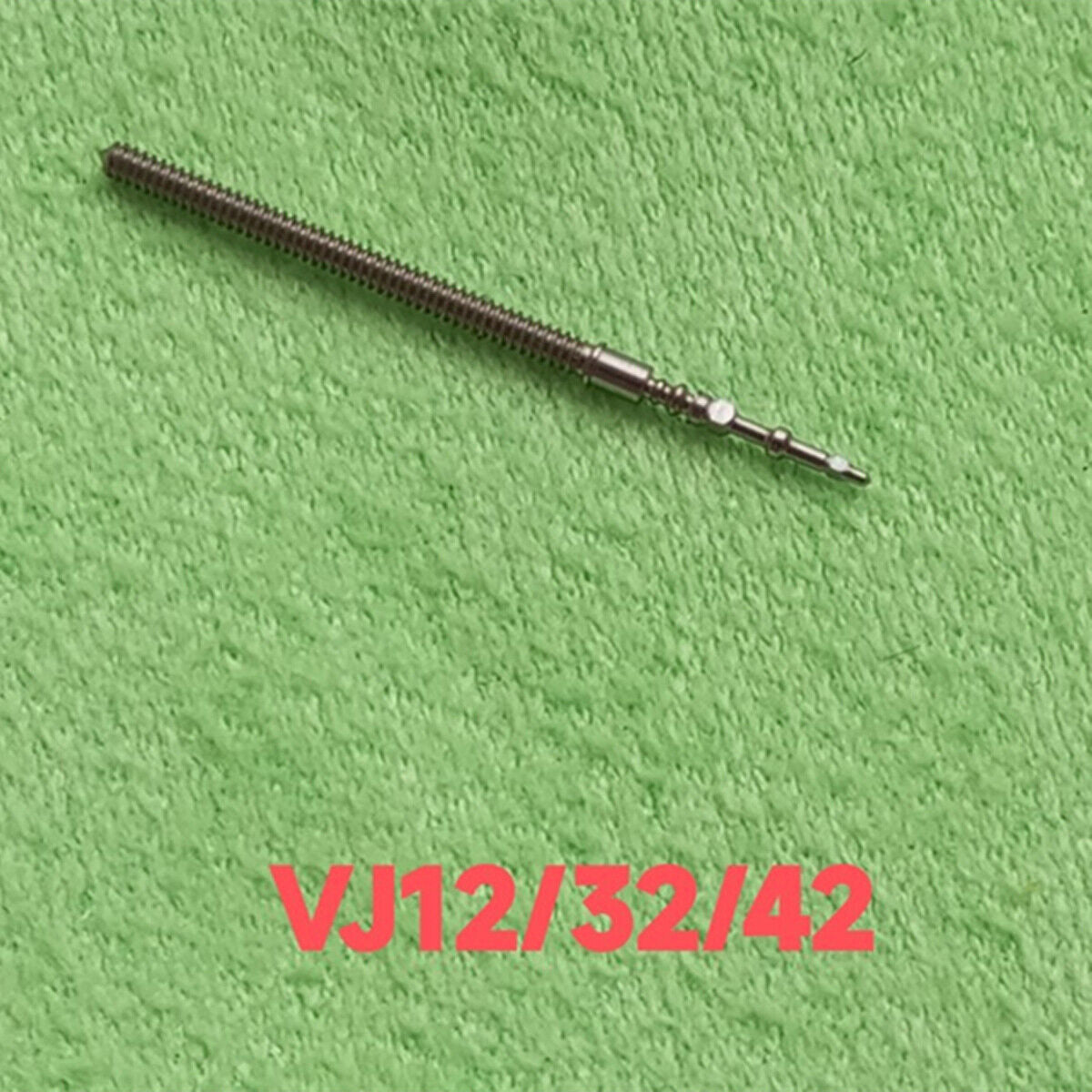 Movement watch winding stem for VJ12 VJ32 VJ42 models, precise spare part for repairs.