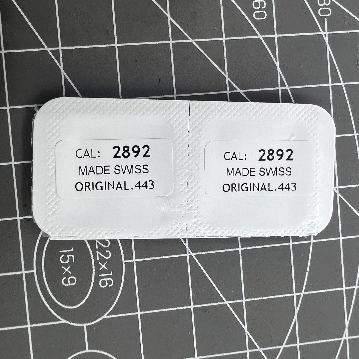 Levier de réglage adapté au mouvement ETA2892A2 Omega 2500 L888.2A