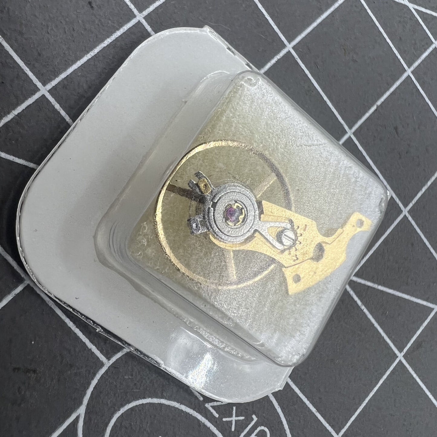 Swiss Complete Balance Wheel with splint for SW200-1, SW220, SW240, SW260 watch movements, precision part.