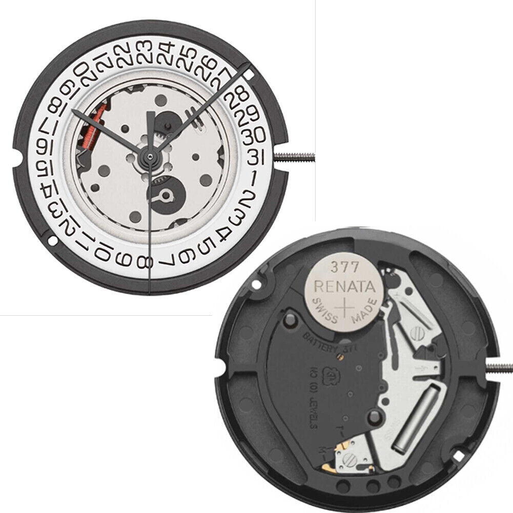 ETA 804.112 Watch Quartz 3 Hands Movement