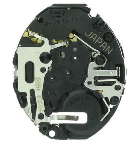 Hattori Epson TMI PC10 quartz watch movements, Japan-made, 5-pack for precise timekeeping accessories.