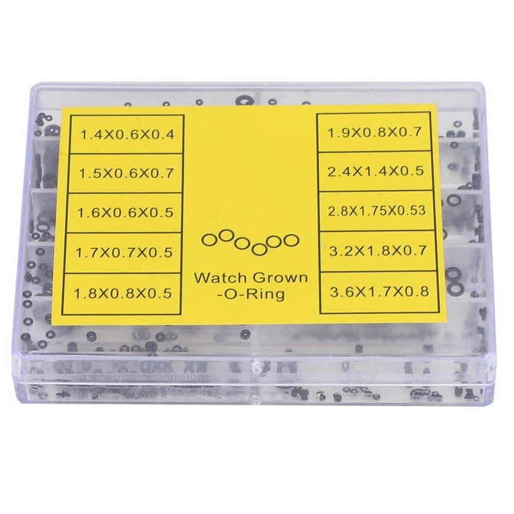 500Pcs/Box Rubber Washer Watch Crown Waterproof Watch Seals O Ring Watch Gasket
