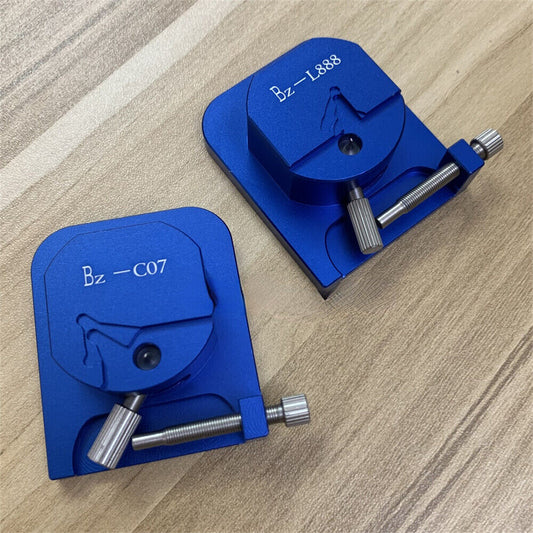 Balance wheel disassembly tool for ETA C07.111 L888 watch movement, precision repair.