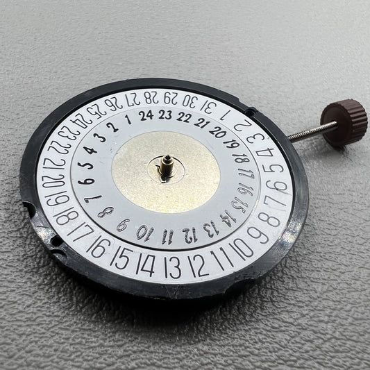 Swiss Ronda 515.D quartz movement with day-date function for precise watch accessories.