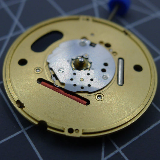 Swiss Made ETA F06.101 quartz watch movement with 2 hands, precise timekeeping by ETA.