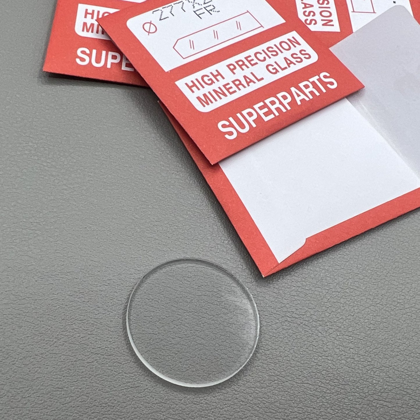 2.0mm Thick 32pcs Flat 27.3-40.0mm Round Watch Glass Mineral Crystal Replacement