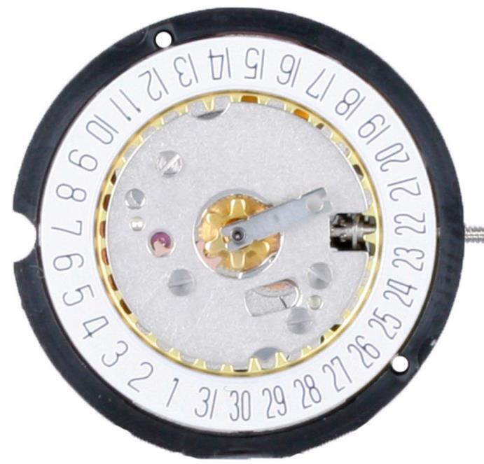 Ronda 585 Quartz Watch Movement Date At 3/6