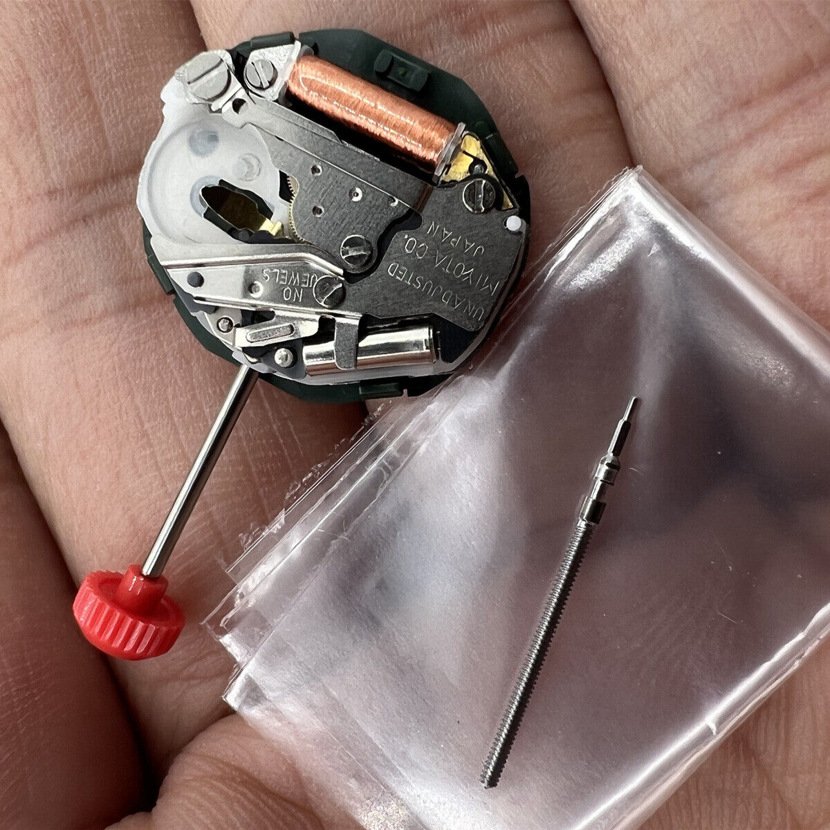 Miyota 2005 Japan Quartz Movement for precise timekeeping in watch accessories by Miyota.