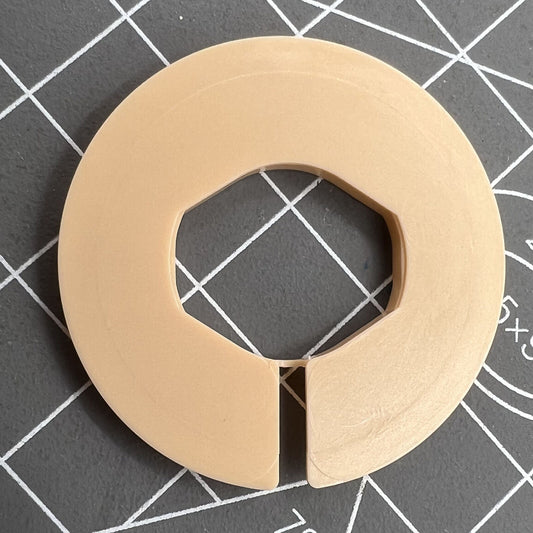 Watch case mount spacer ring compatible with Ronda 763-1 and Miyota 6L32 movements, durable accessory.