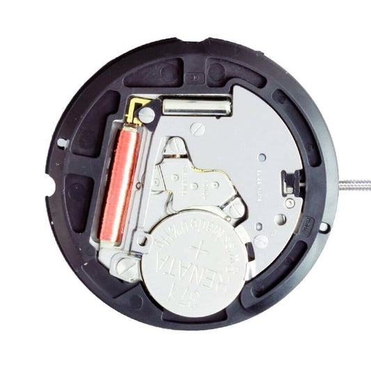 Ronda 513 quartz watch movement with precise timekeeping for watch repair and customization.