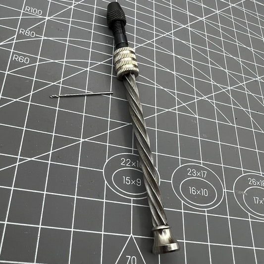 Swiss Bergeon 1844-21 drill chuck cutter for precise watch accessory regulation and drilling tasks.