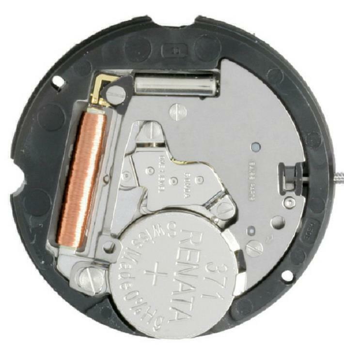 Ronda 505 Quarzuhrwerk, Datum bei 3/6