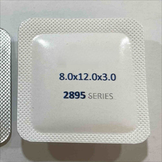 Silver watch hands for ETA2892 and ETA2895 movements, precise L2.642 replacement parts.