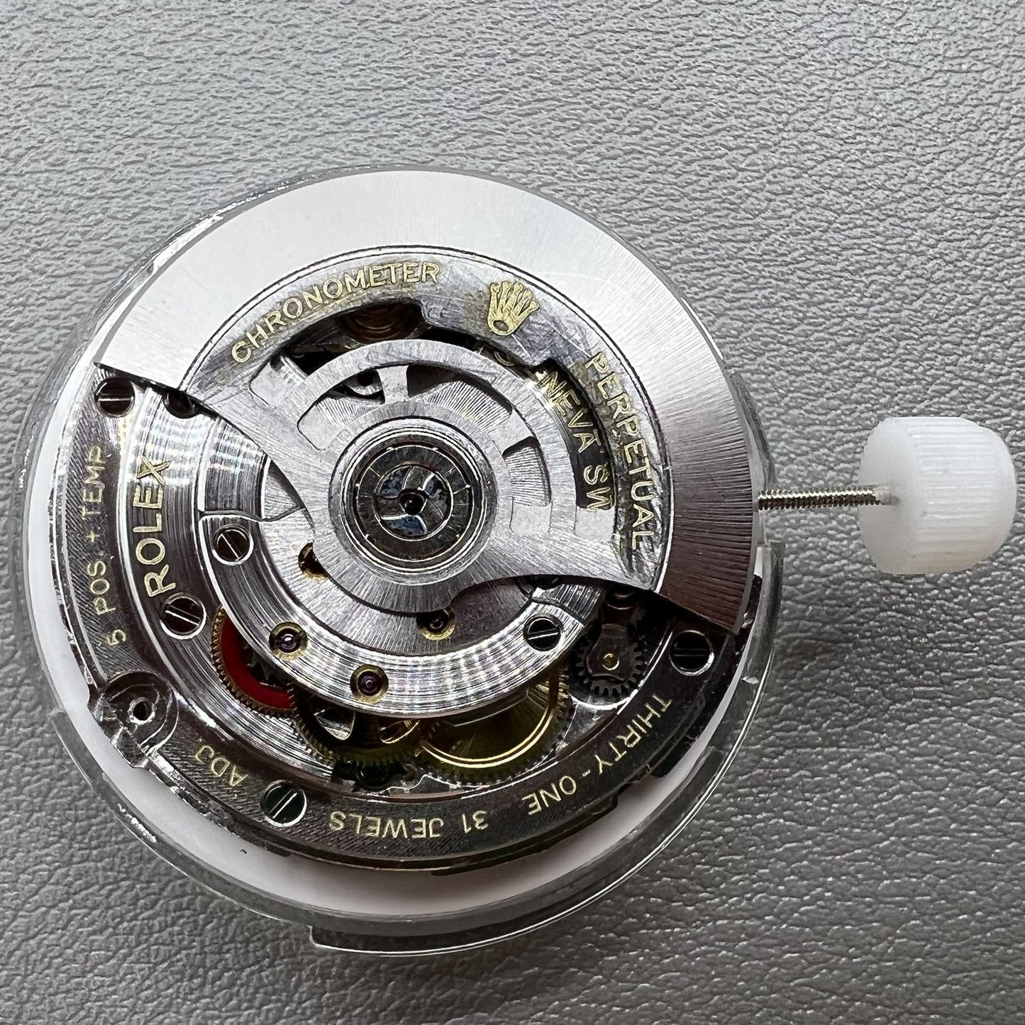 Automatikwerk Ref 3255 Doppelkalender Breite Scheibe Mechanisch