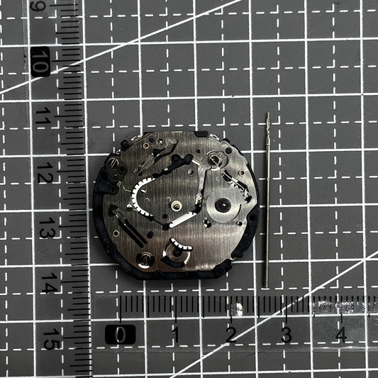 Hattori Epson VX9P quartz movement for watch repair, reliable precision timing mechanism.