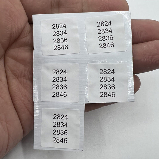 Shock Absorber pendulum splint for ETA2836 watch movement, durable generic replacement part.