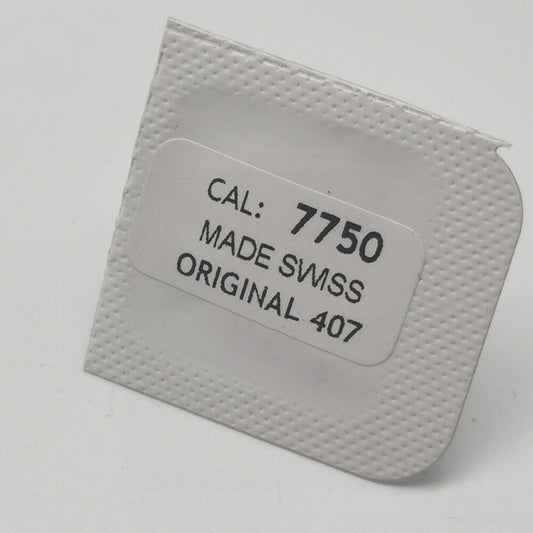 Sliding pinion clutch wheel replacement for 7750 watch movements, compatible with Ref.407 parts.