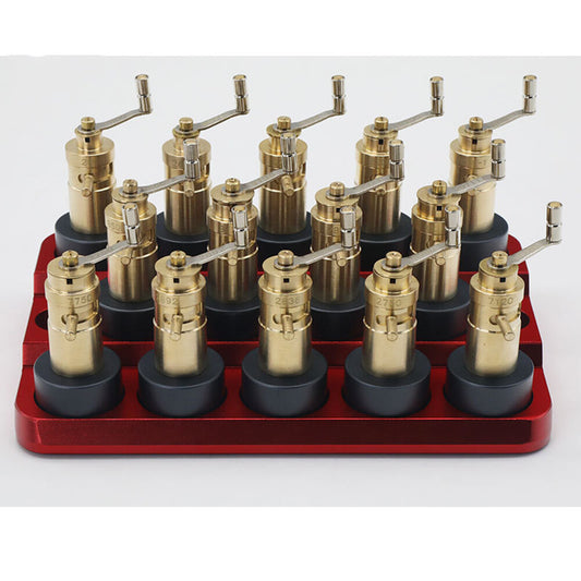 14x watch mainspring winding barrels for 2836/2824/8200 repair, precision parts.