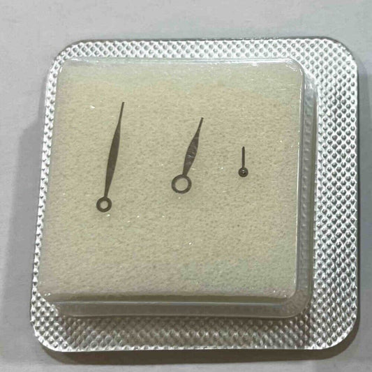 Silver watch hands for ETA2892 and ETA2895 movements, precise L2.642 replacement parts.