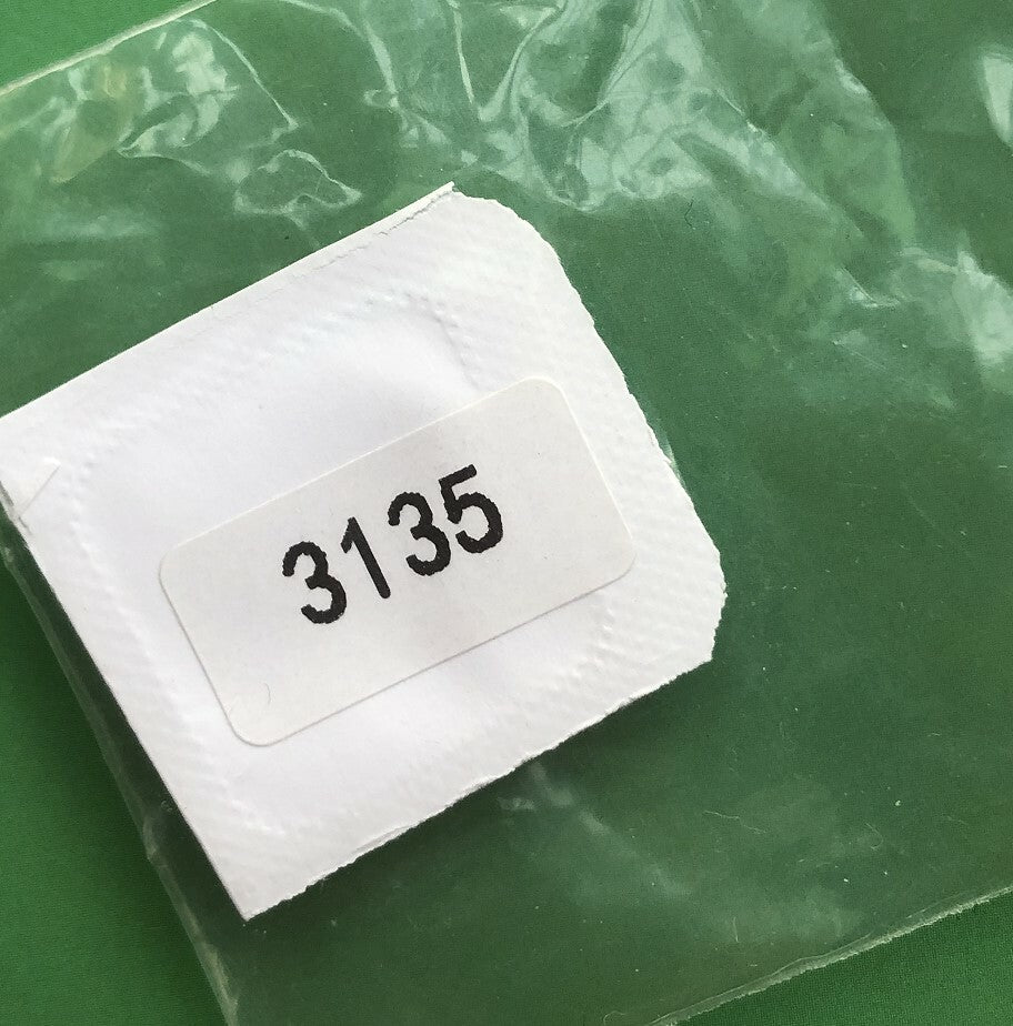 Replacement winding stem for RLX3135 movement, ensures precise time adjustment and smooth fit.