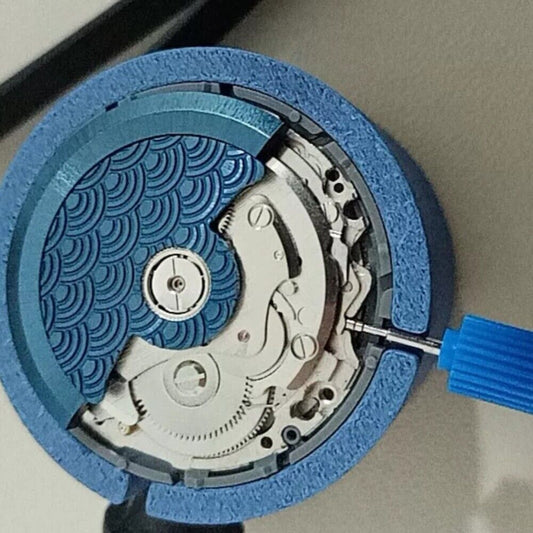 Watch movement holder for 7750, 3135, 2824 calibers, secure mount for precise repairs