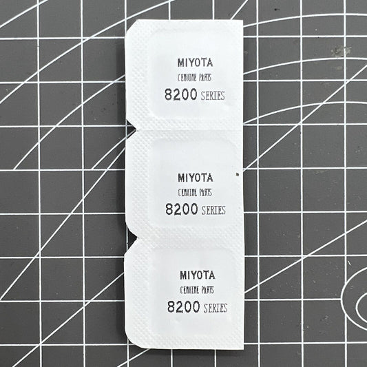 Center jewel hole ring for Miyota 8200 8215 main wheel bridge, precise watch accessory part.