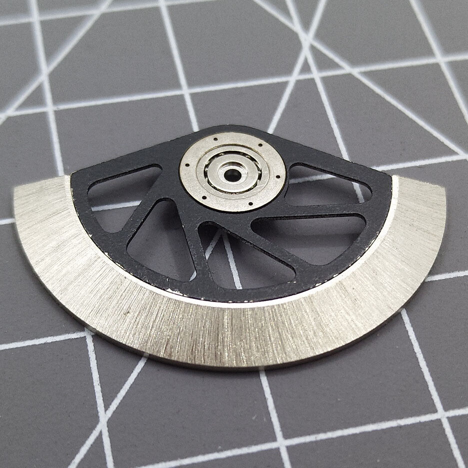 Masse oscillante à rotor creux noir avec roulement à billes pour moteurs asiatiques 7750, 7751 et 7753