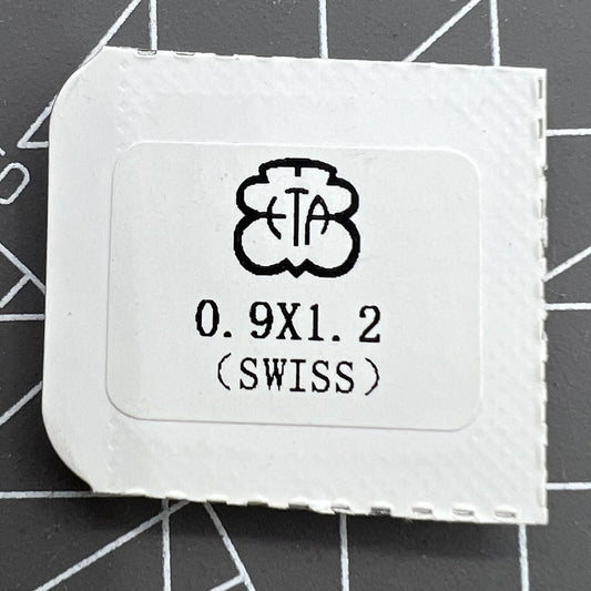 Stainless steel extension stems 1.2mm & 0.9mm, Swiss made genuine parts for watch accessories.